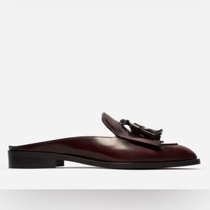 Everlane The Modern Tassel Loafer Mule size 9